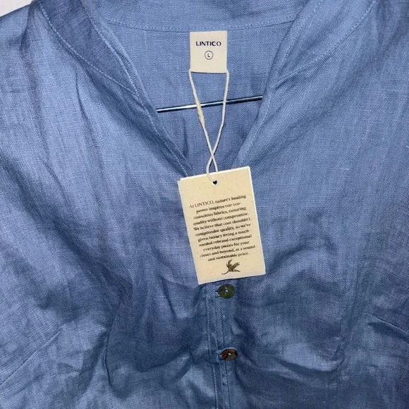 Latico Light Blue Button-Down Shirt - Picture 2 of 3